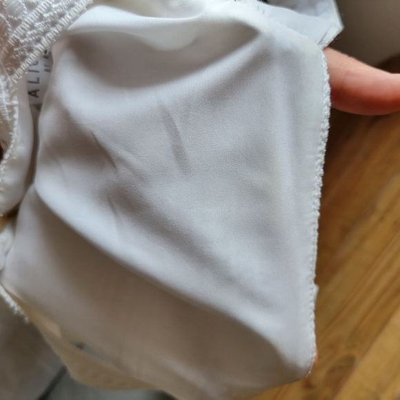 Alice & Trixie White Fringe Romper NWT - Picture 8 of 8